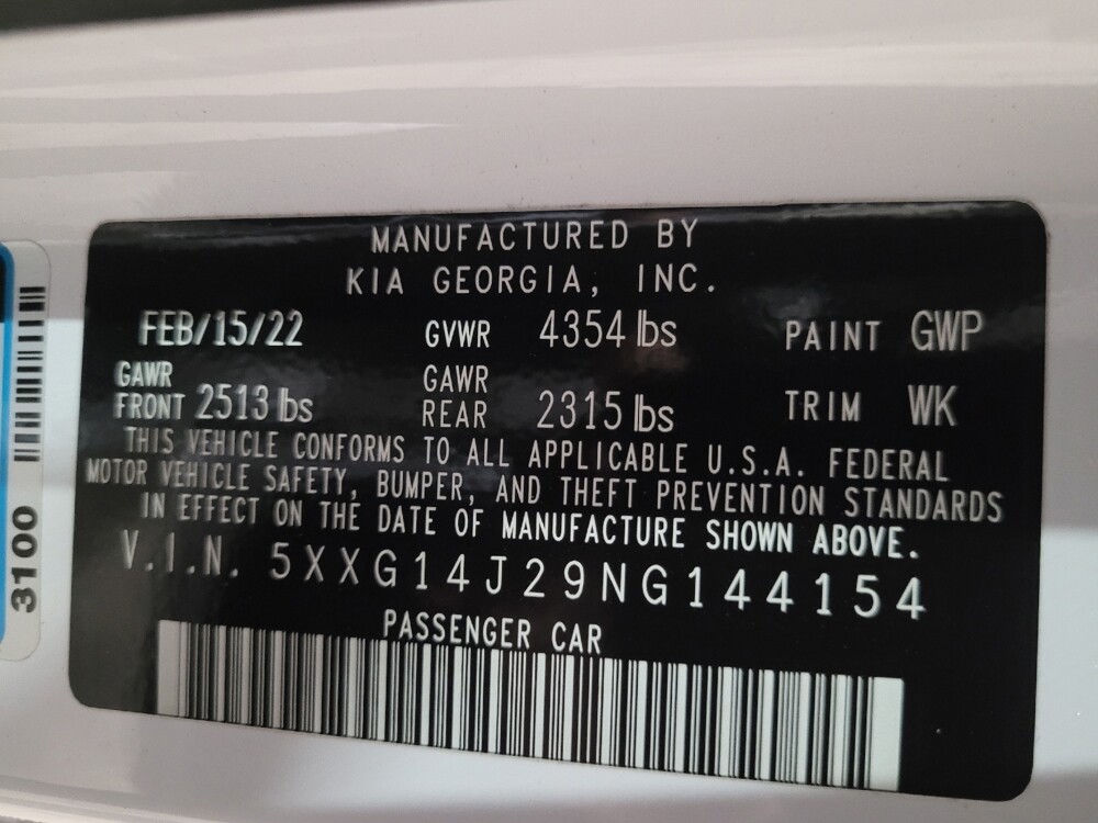 2022 Kia K5 in Williamstown, NJ 8094 - 18143123 33