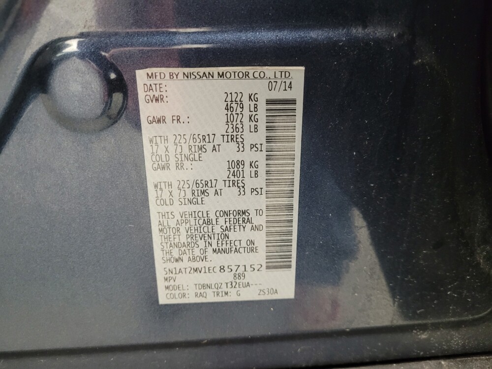 2014 Nissan Rogue in Eastpointe, MI 48021 - 18143153 33