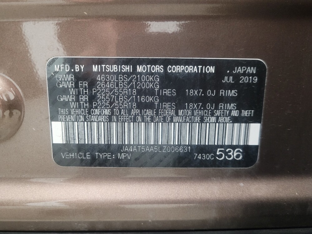 2020 Mitsubishi Eclipse Cross in Indianapolis, IN 46219 - 18143155 33