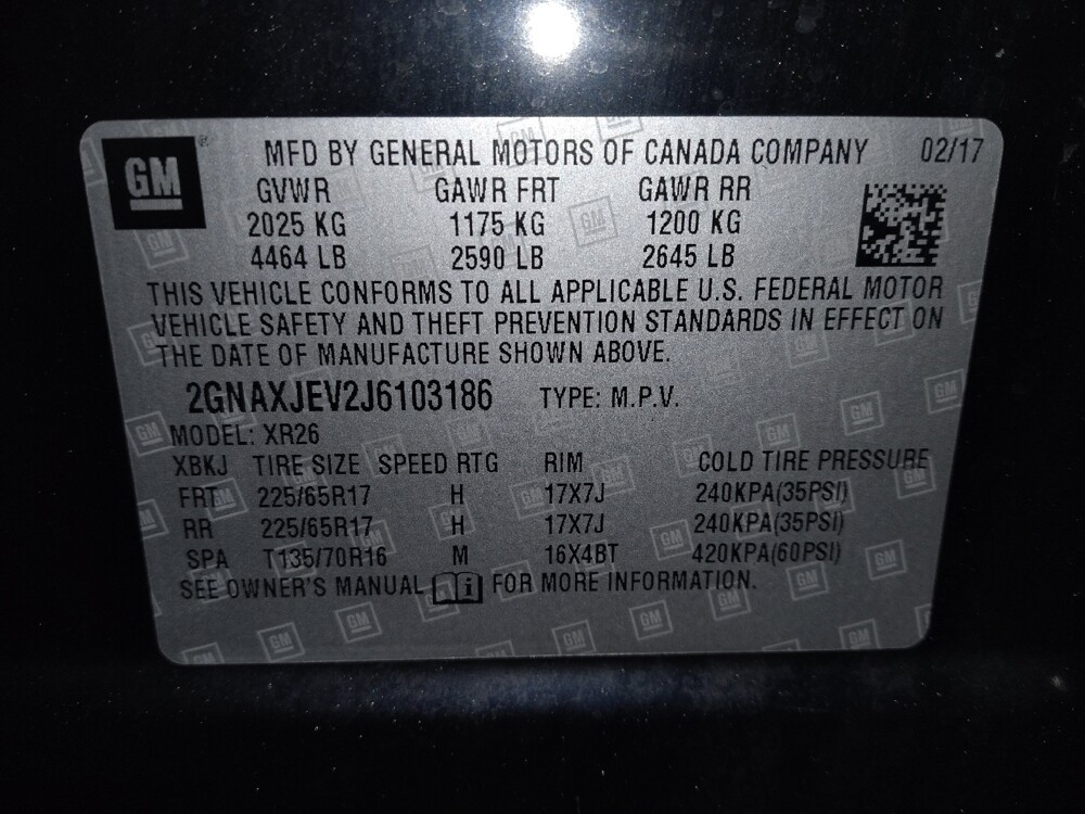 2018 Chevrolet Equinox in Jacksonville, FL 32210 - 18143180 33
