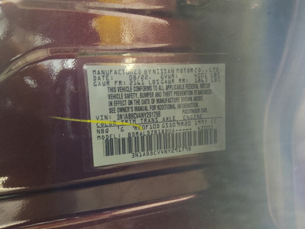 2022 Nissan Sentra in Macon, GA 31210 - 18143185 33