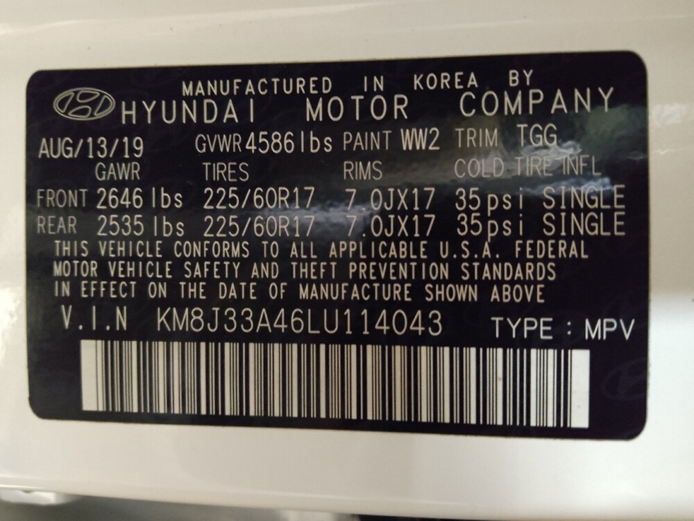 2020 Hyundai Tucson in Hialeah, FL 33014 - 18143209 33