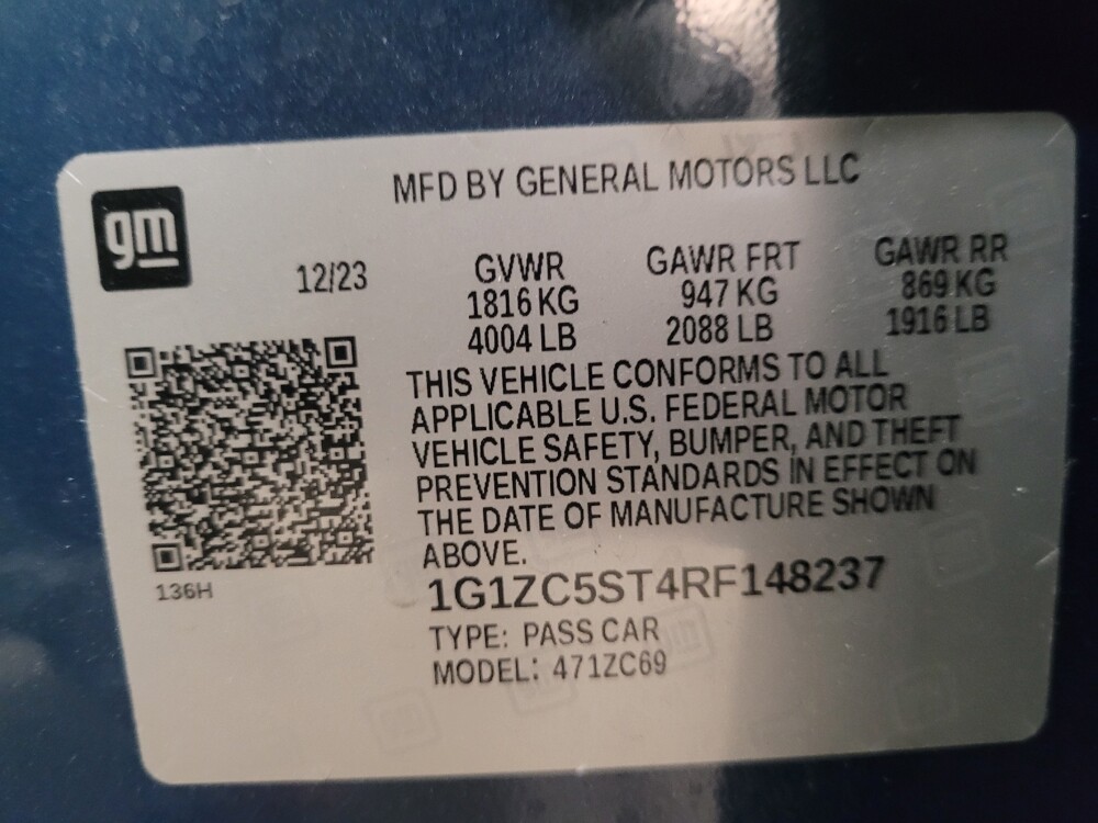 2024 Chevrolet Malibu in Temple Hills, MD 20746 - 18143210 33
