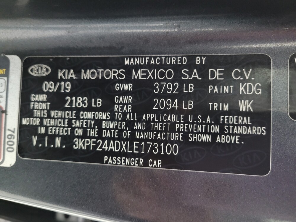 2020 Kia Forte in Fayetteville, NC 28304 - 18143231 33