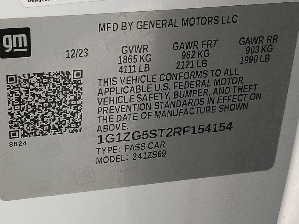 2024 Chevrolet Malibu in St. Louis, MO 63136 - 18143245 33