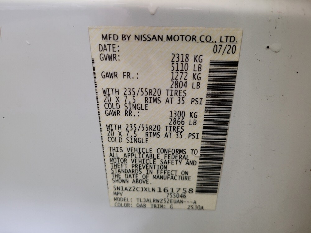 2020 Nissan Murano in Cincinnati, OH 45255 - 18143249 33