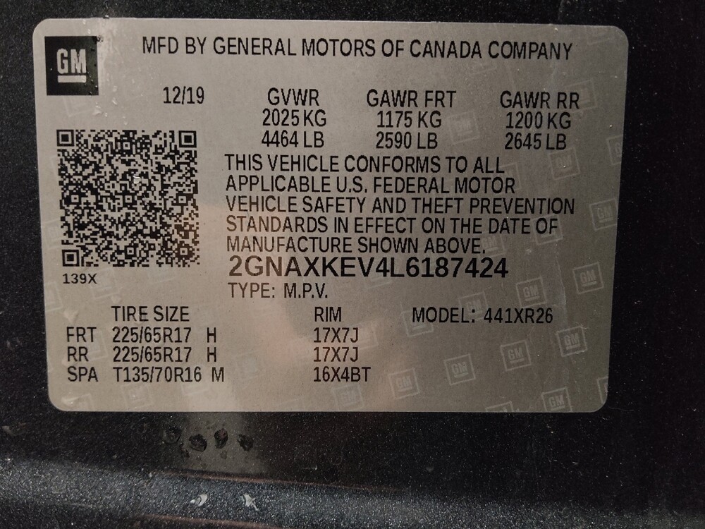 2020 Chevrolet Equinox in Denver, CO 80012 - 18143252 33