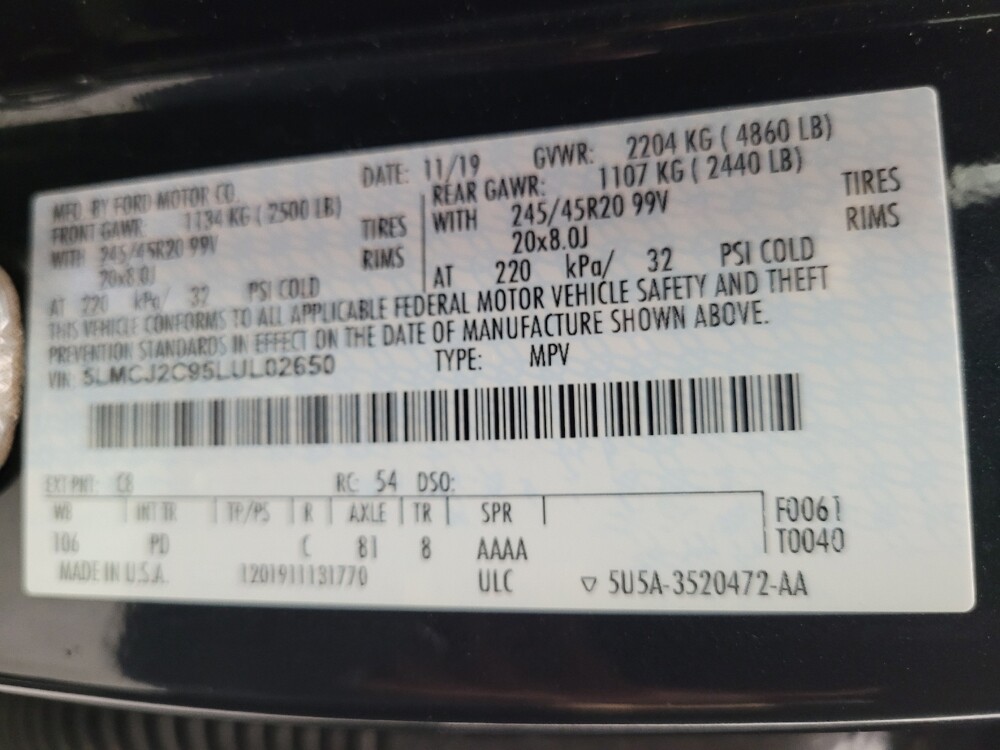 2020 Lincoln Corsair in Memphis, TN 38115 - 18143259 33