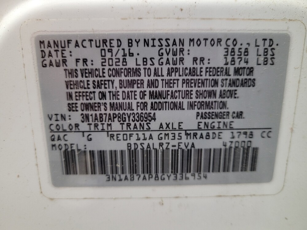 2016 Nissan Sentra in Raleigh, NC 27604 - 18143269 33