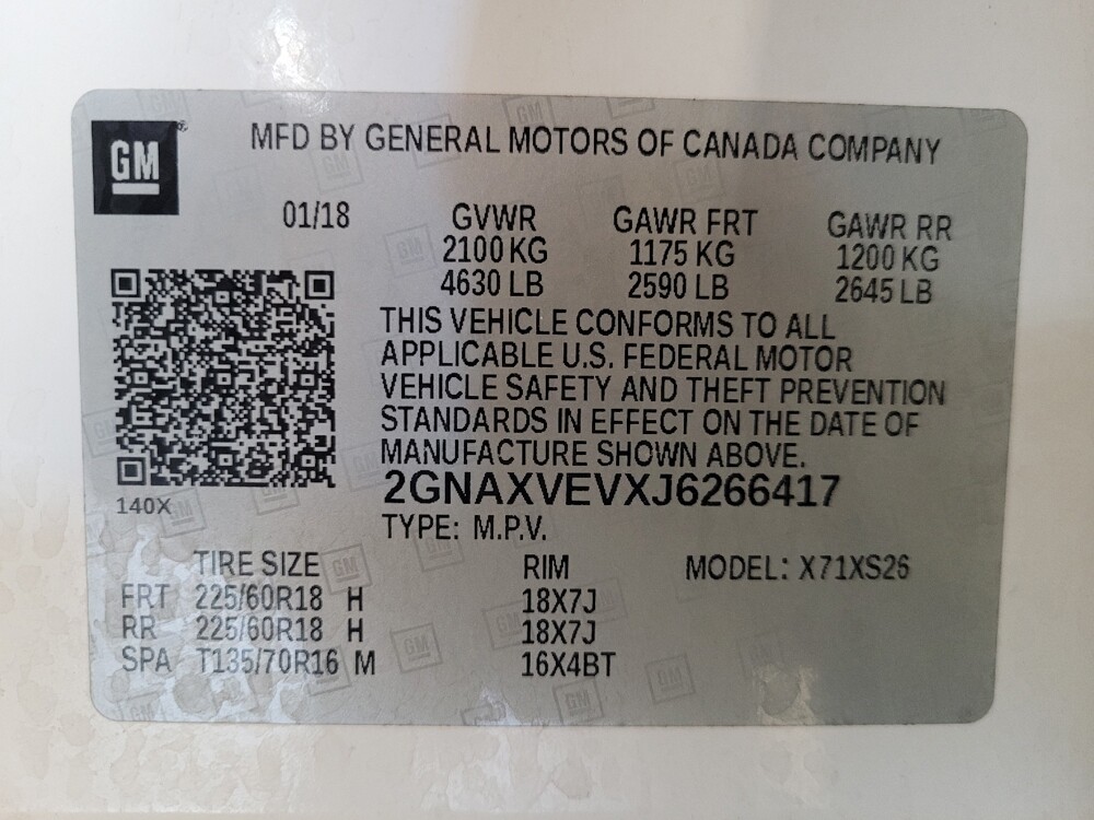2018 Chevrolet Equinox in Savannah, GA 31419 - 18143274 33