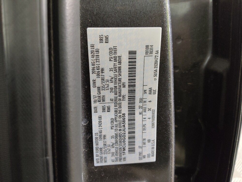 2018 Ford Escape in Midlothian, IL 60445 - 18143277 33