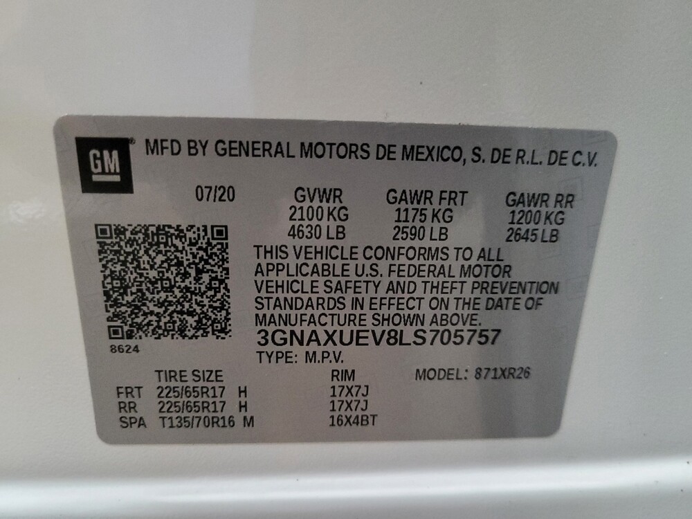 2020 Chevrolet Equinox in Richmond, VA 23235 - 18143290 33