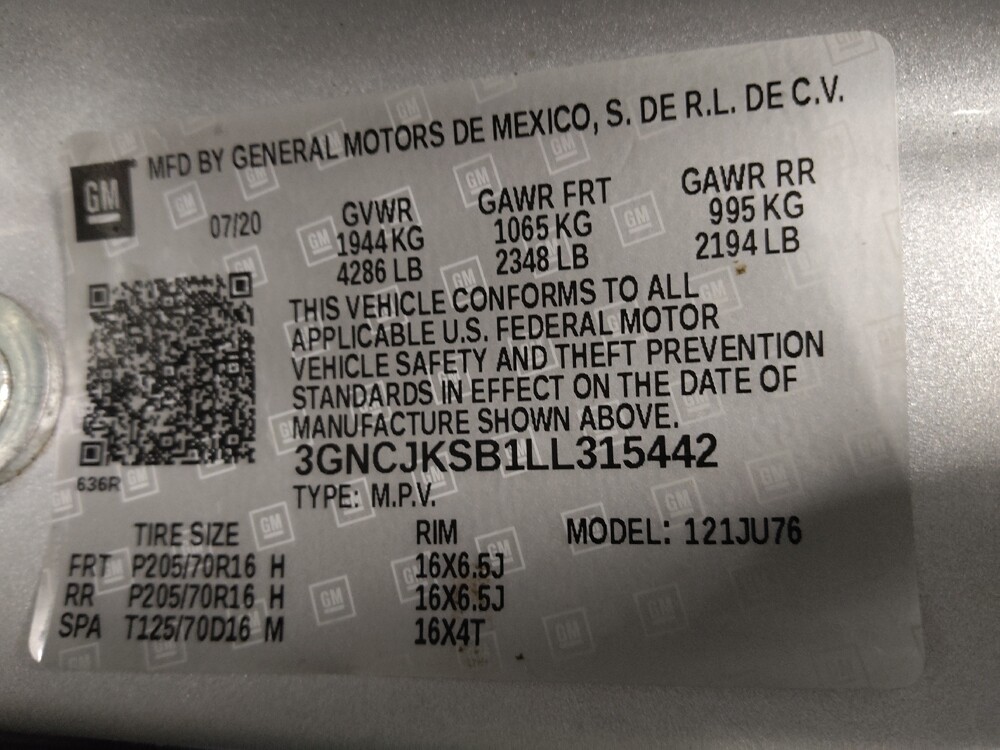 2020 Chevrolet Trax in Augusta, GA 30907 - 18143293 33