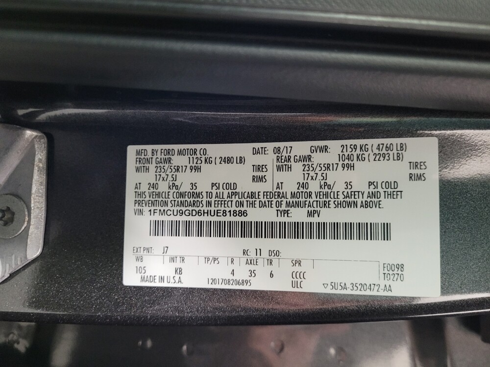 2017 Ford Escape in Langhorne, PA 19047 - 18143305 33