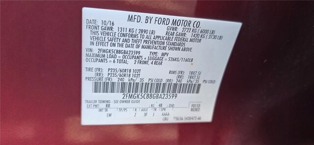 2016 Ford Flex in Mesa, AZ 85212 - 18143350 22