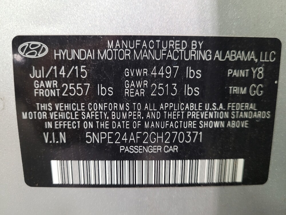 2016 Hyundai Sonata in Sacramento, CA 95821 - 18143355 33