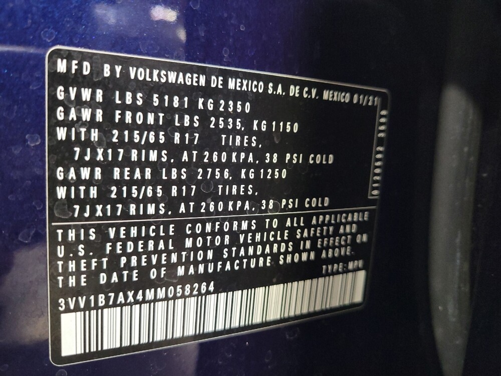 2021 Volkswagen Tiguan in El Cajon, CA 92020 - 18143370 33