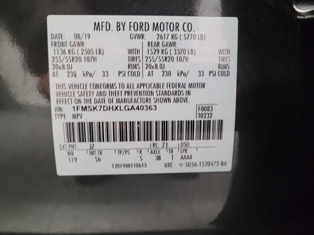 2020 Ford Explorer in Sacramento, CA 95821 - 18143373 33