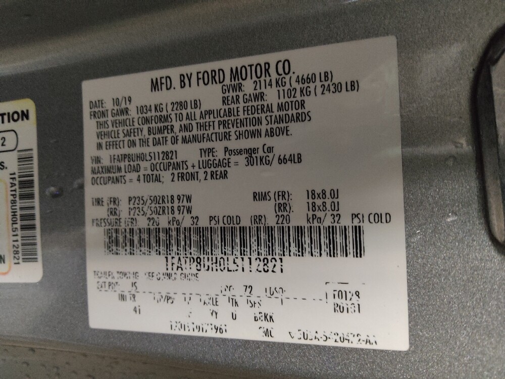 2020 Ford Mustang in Pelham, AL 35124 - 18143392 32