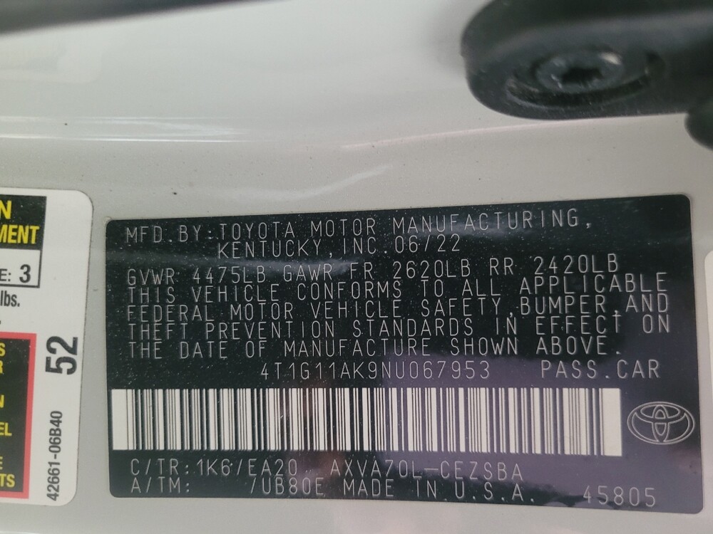 2022 Toyota Camry in Marietta, GA 30062 - 18143407 33