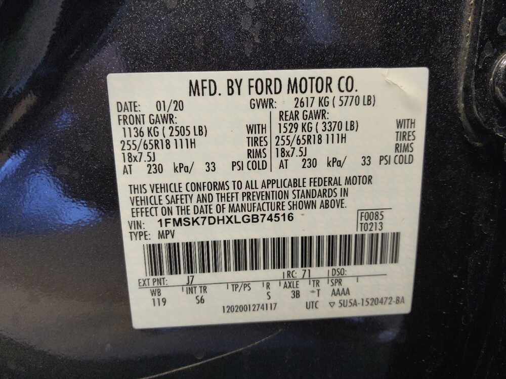 2020 Ford Explorer in Glendale, AZ 85301 - 18143429 33