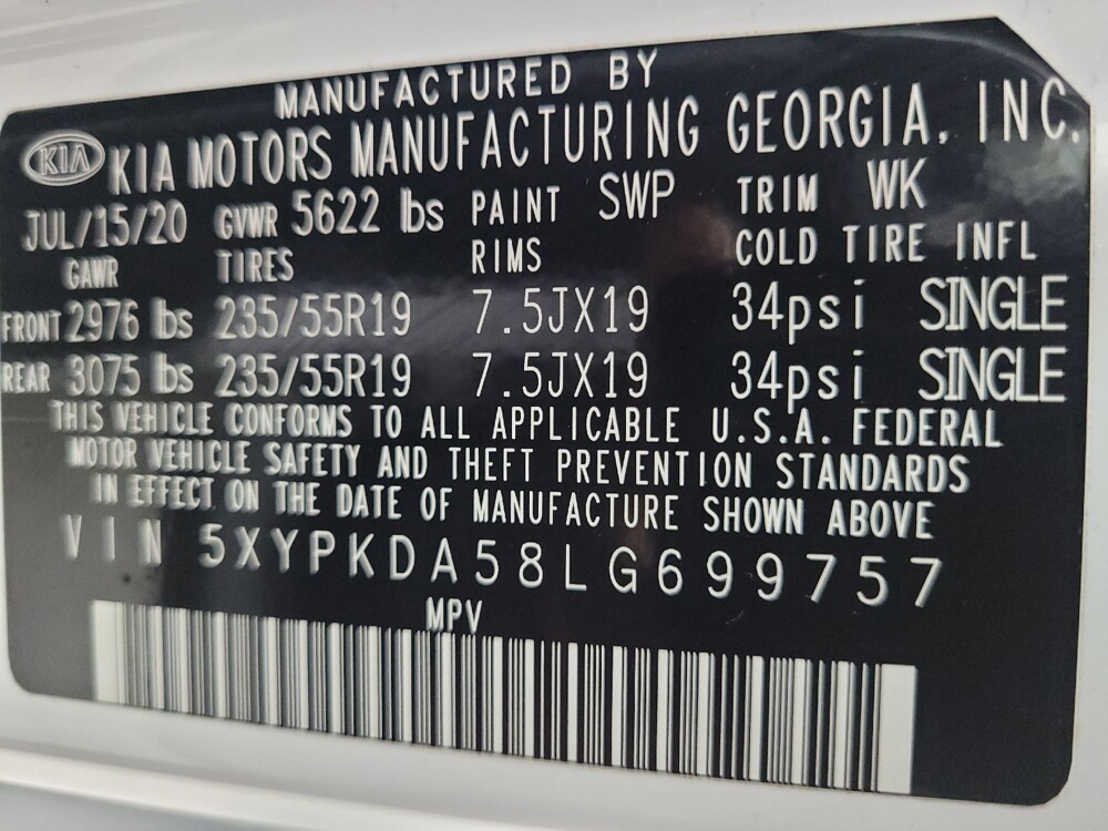 2020 Kia Sorento in Memphis, TN 38128 - 18143444 33