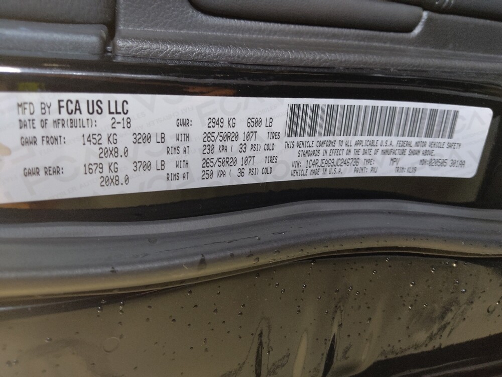 2018 Jeep Grand Cherokee in Fort Myers, FL 33907 - 18143446 33