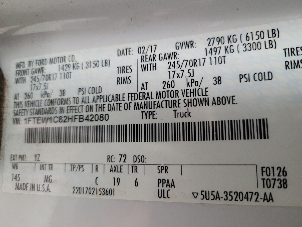 2017 Ford F150 in Memphis, TN 38128 - 18143508 33