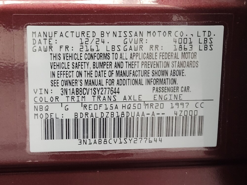 2025 Nissan Sentra in Tyler, TX 75701 - 18143521 33