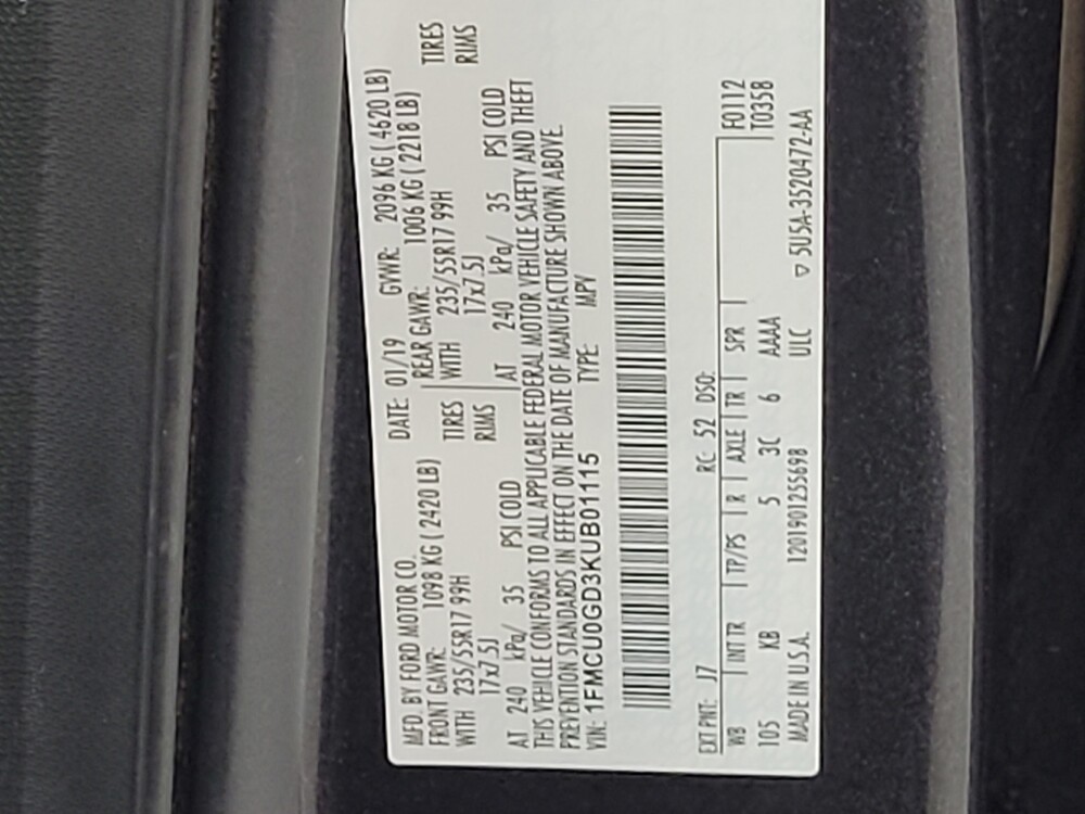 2019 Ford Escape in Tyler, TX 75701 - 18143522 33