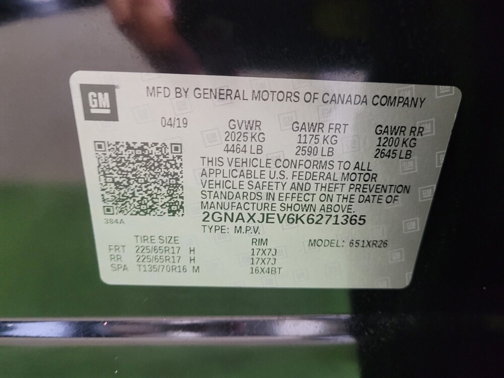 2019 Chevrolet Equinox in Columbus, OH 43228 - 18143528 33