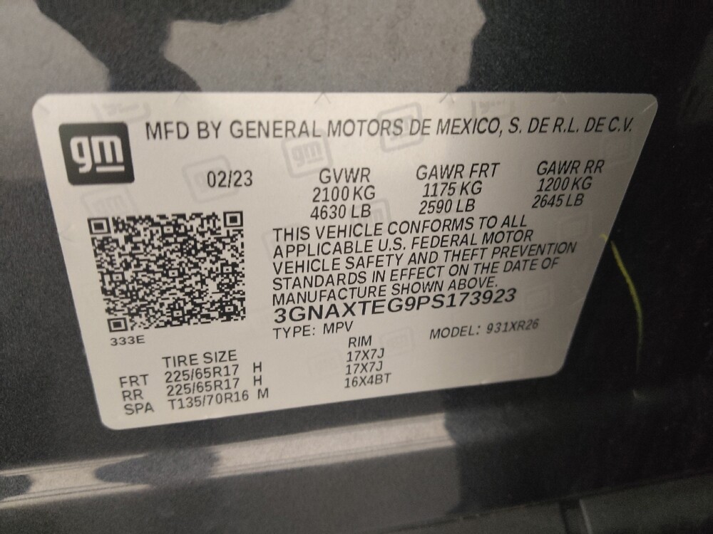 2023 Chevrolet Equinox in St. Louis, MO 63136 - 18143532 33