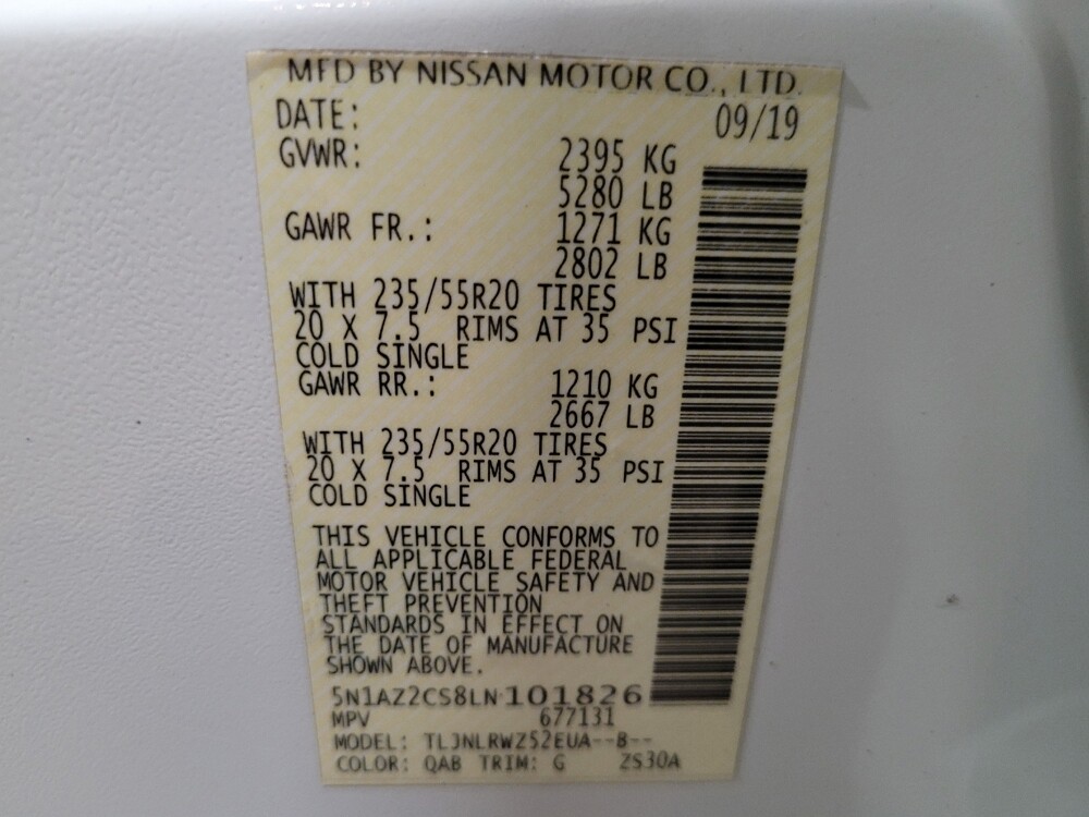 2020 Nissan Murano in New Castle, DE 19720 - 18143536 33