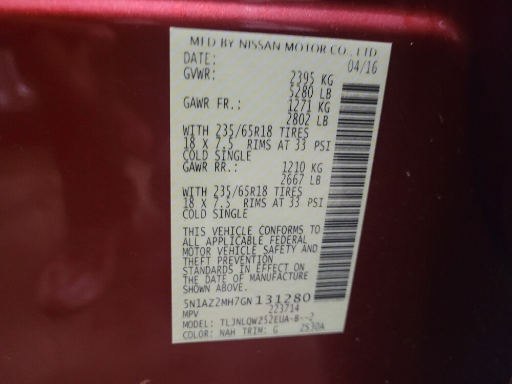 2016 Nissan Murano in Allentown, PA 18103 - 18143542 33