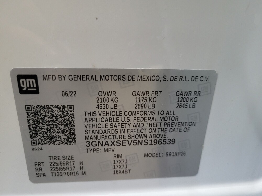 2022 Chevrolet Equinox in Pittsburgh, PA 15236 - 18143547 33