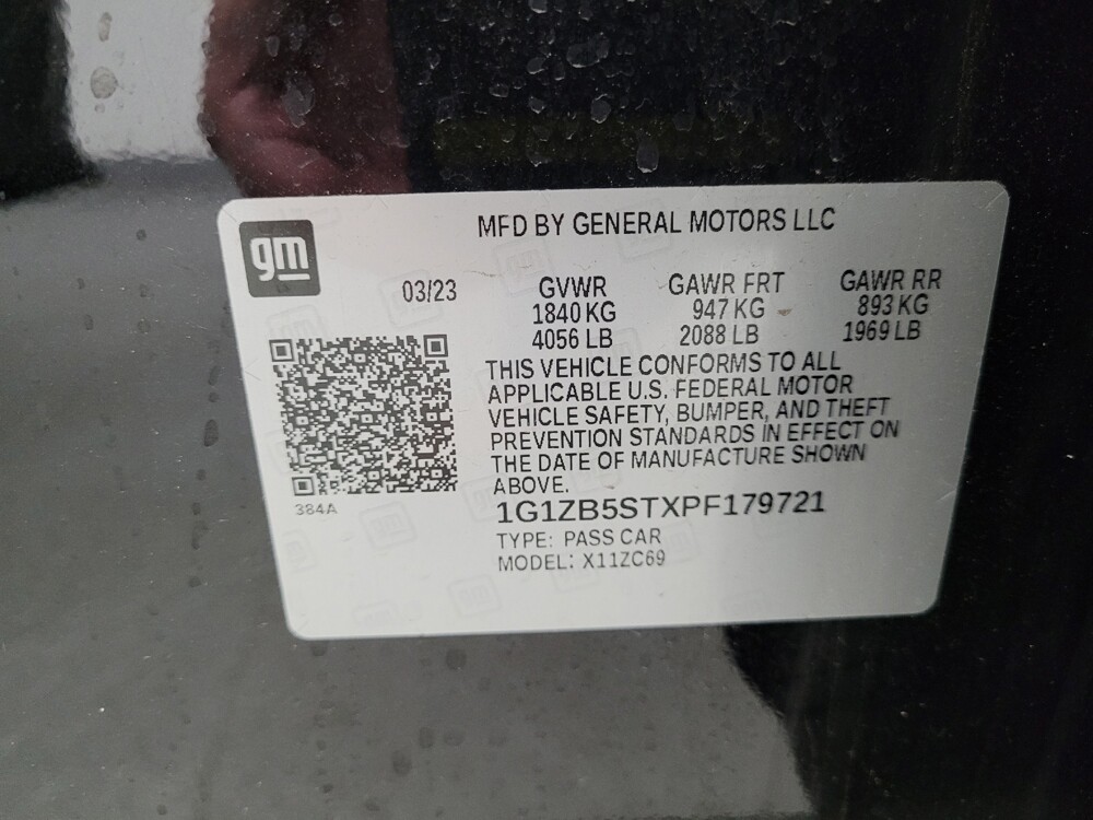 2023 Chevrolet Malibu in Eastpointe, MI 48021 - 18143580 33