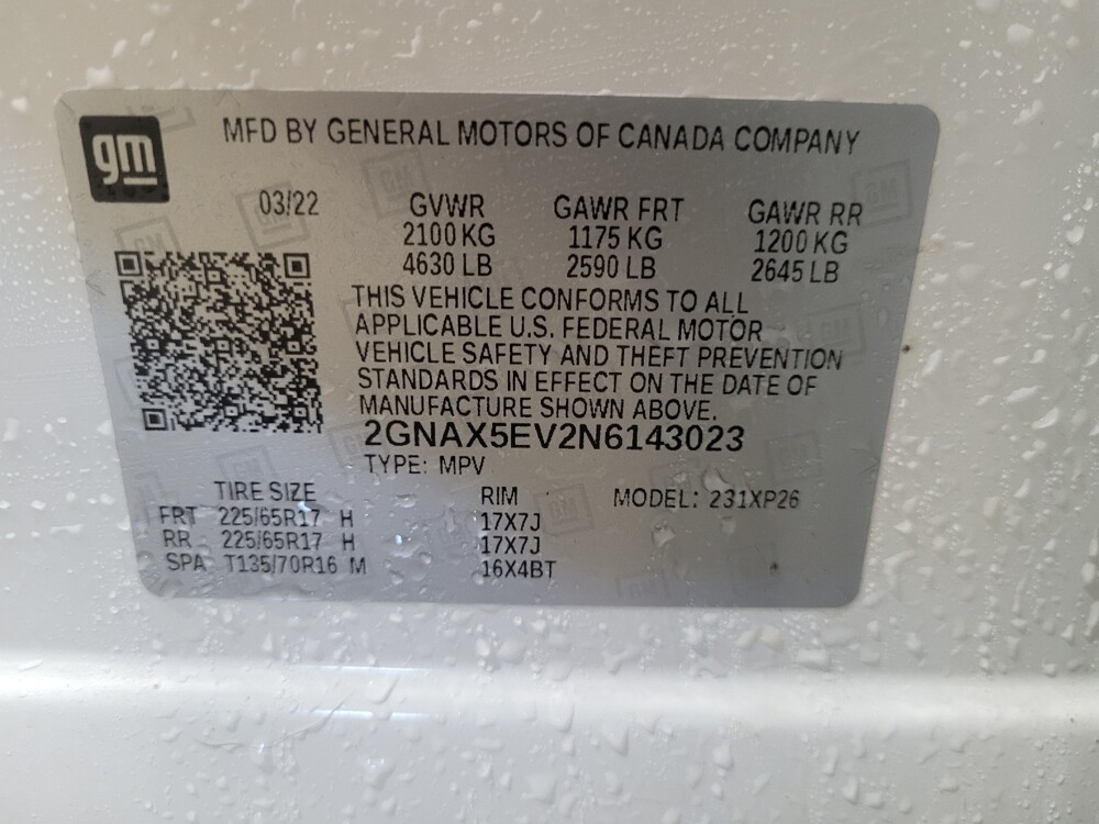 2022 Chevrolet Equinox in Temple Hills, MD 20746 - 18143585 33