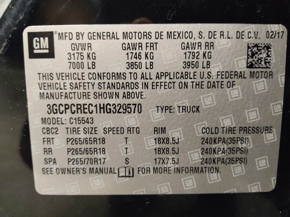 2017 Chevrolet Silverado 1500 in Tallahassee, FL 32304 - 18143588 33