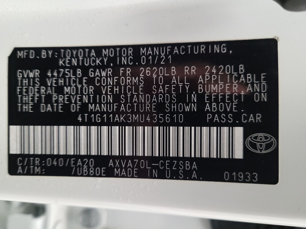 2021 Toyota Camry in Riverside, CA 92504 - 18143686 33