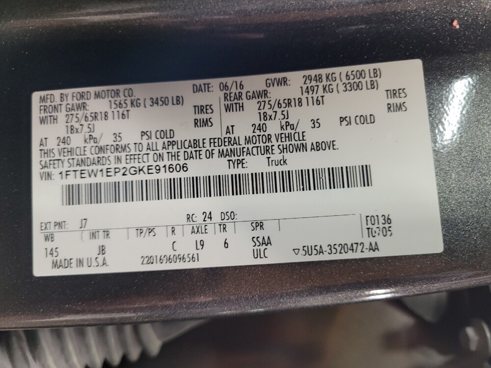 2016 Ford F150 in Clearwater, FL 33764 - 18143716 33