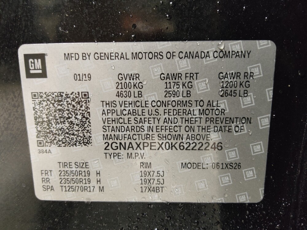2019 Chevrolet Equinox in Baton Rouge, LA 70816 - 18143737 33