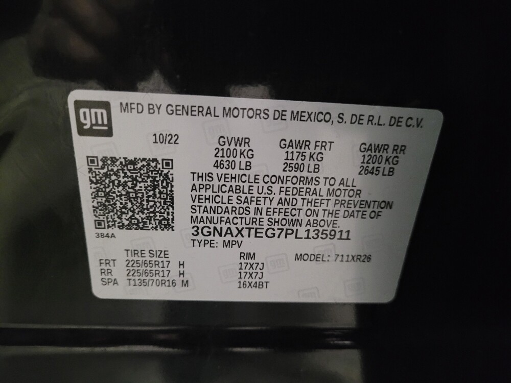 2023 Chevrolet Equinox in Pittsburgh, PA 15237 - 18143744 33
