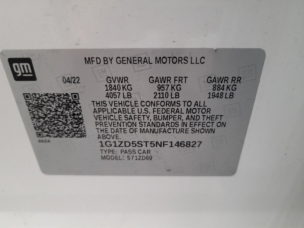 2022 Chevrolet Malibu in Sacramento, CA 95821 - 18143757 33