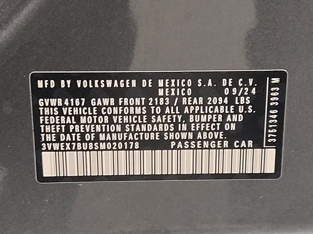 2025 Volkswagen Jetta in Jacksonville, FL 32225 - 18143770 27