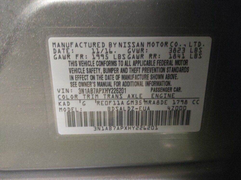 2017 Nissan Sentra in Mesa, AZ 85210 - 18143783 33