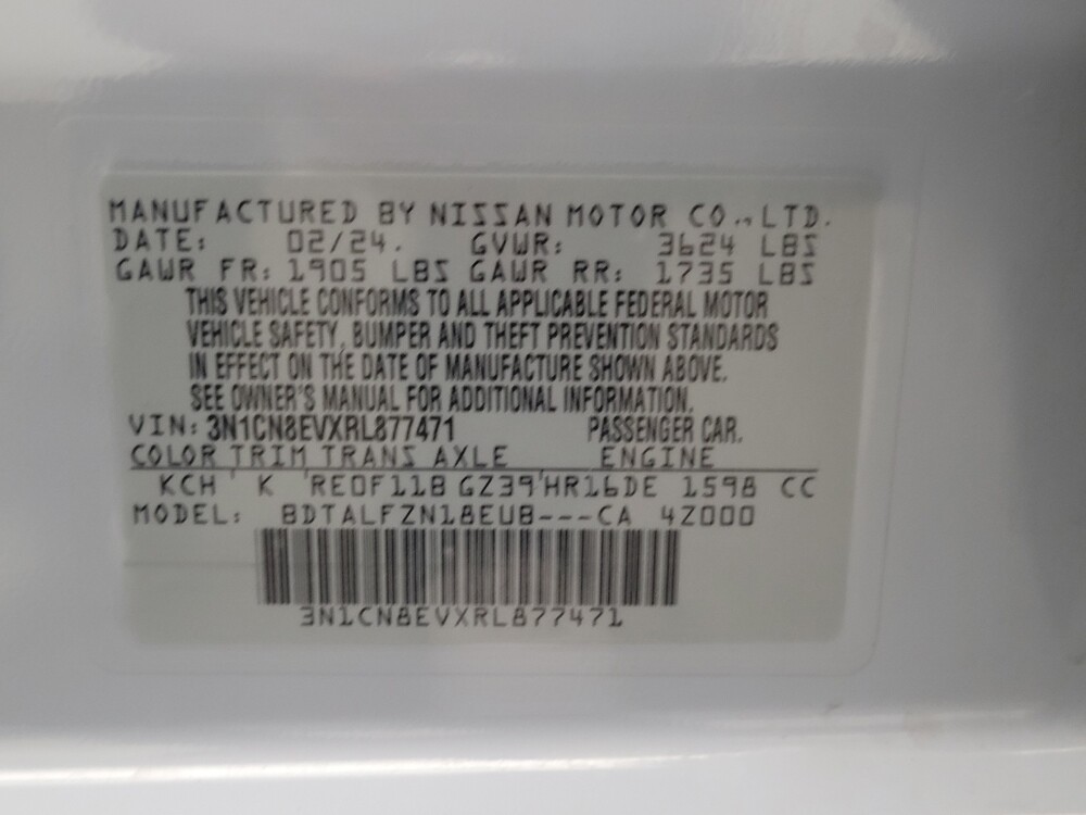 2024 Nissan Versa in Downey, CA 90241 - 18143827 33