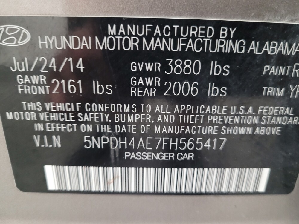 2015 Hyundai Elantra in Riverside, CA 92504 - 18143831 33