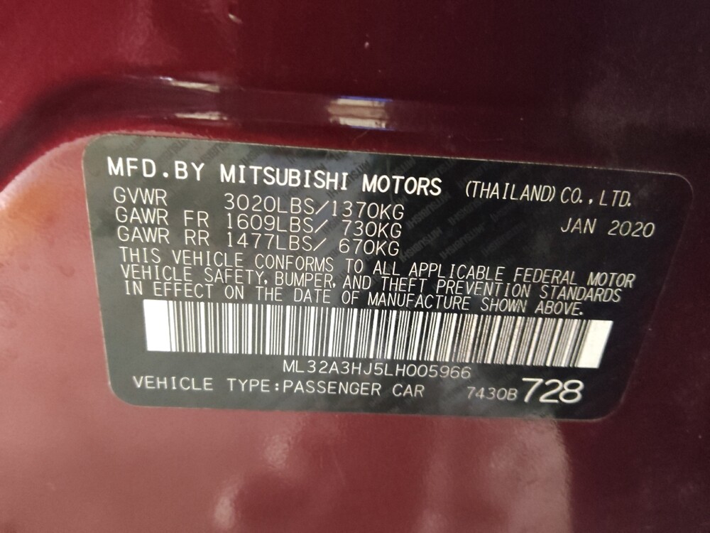 2020 Mitsubishi Mirage in Chattanooga, TN 37421 - 18143846 33