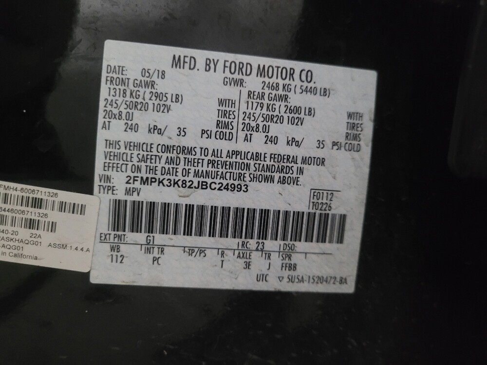 2018 Ford Edge in Stone Mountain, GA 30083 - 18143876 33