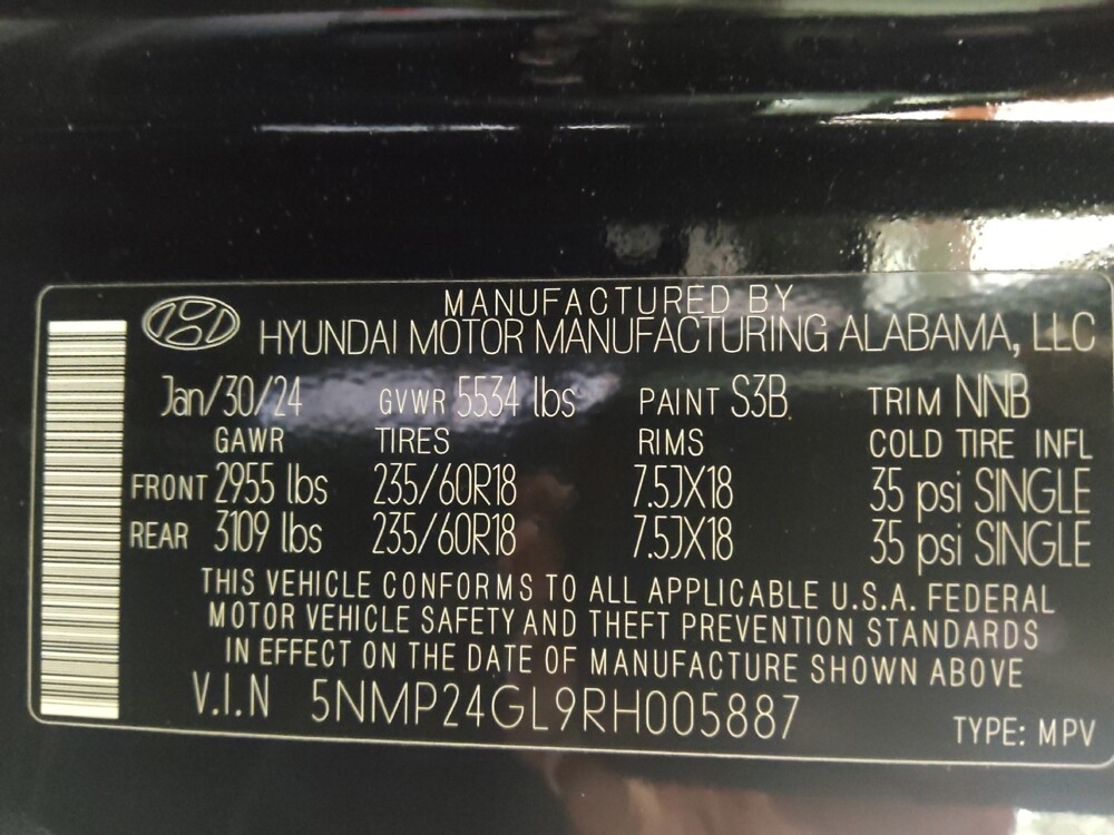 2024 Hyundai Santa Fe in Marietta, GA 30062 - 18143891 33